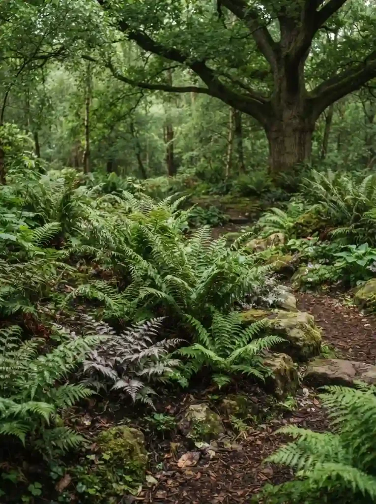 5. Plant a Woodland Fern Garden