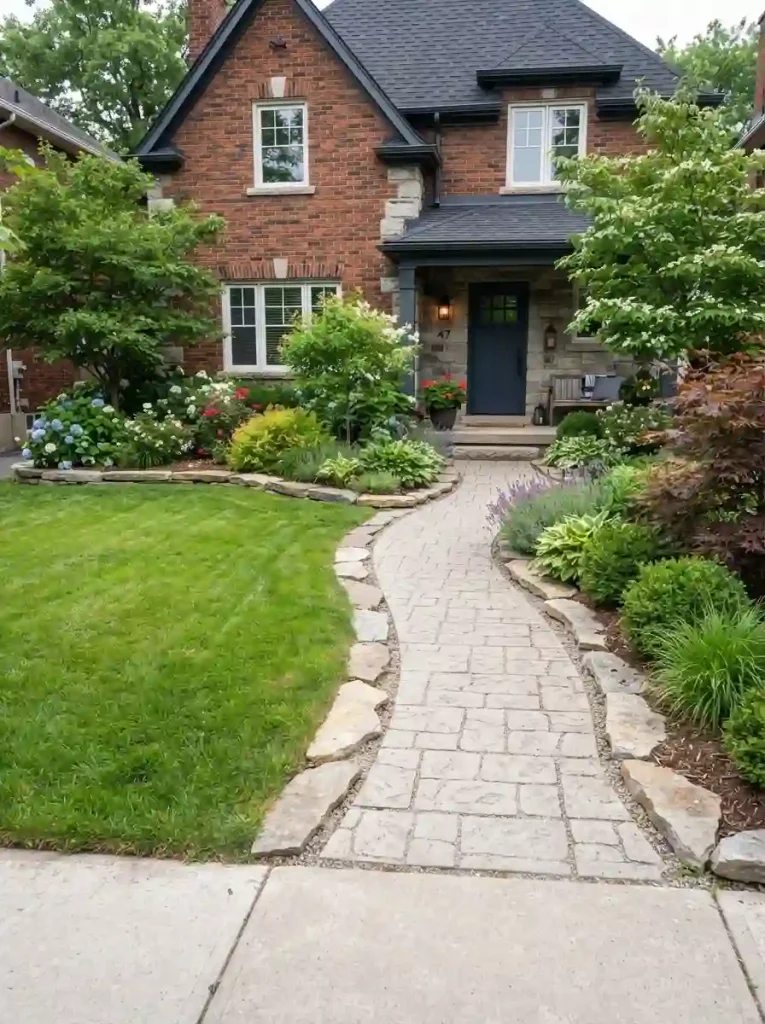 6. Build a Simple Stone Edging Border