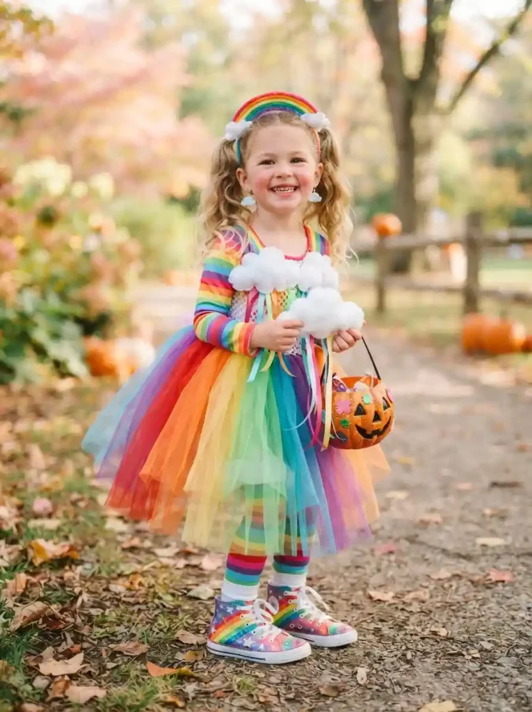 6. Rainbow Costume