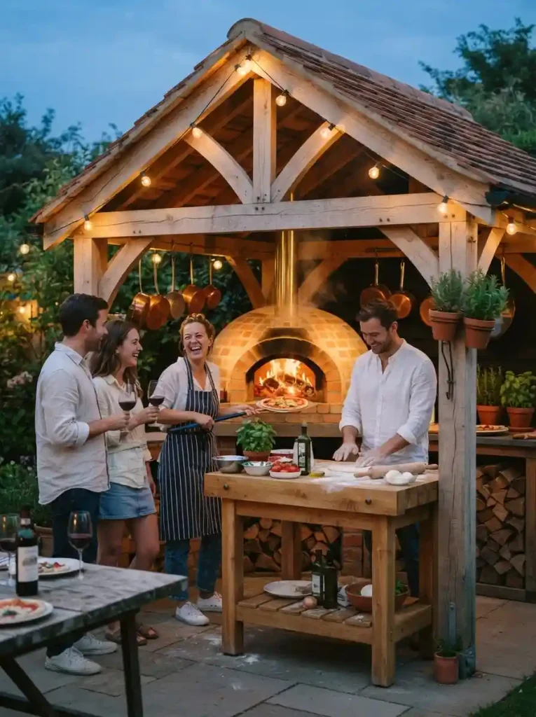 6. Wood-Fired Pizza Pavilion
