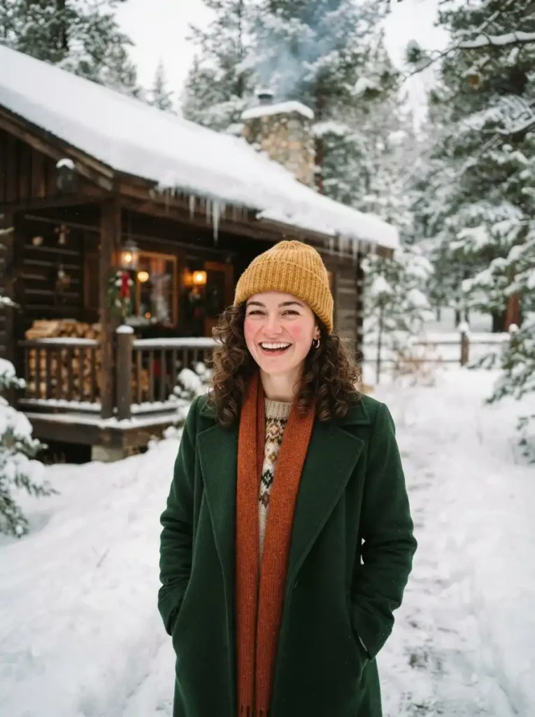 7. Beanie-Friendly Loose Curls