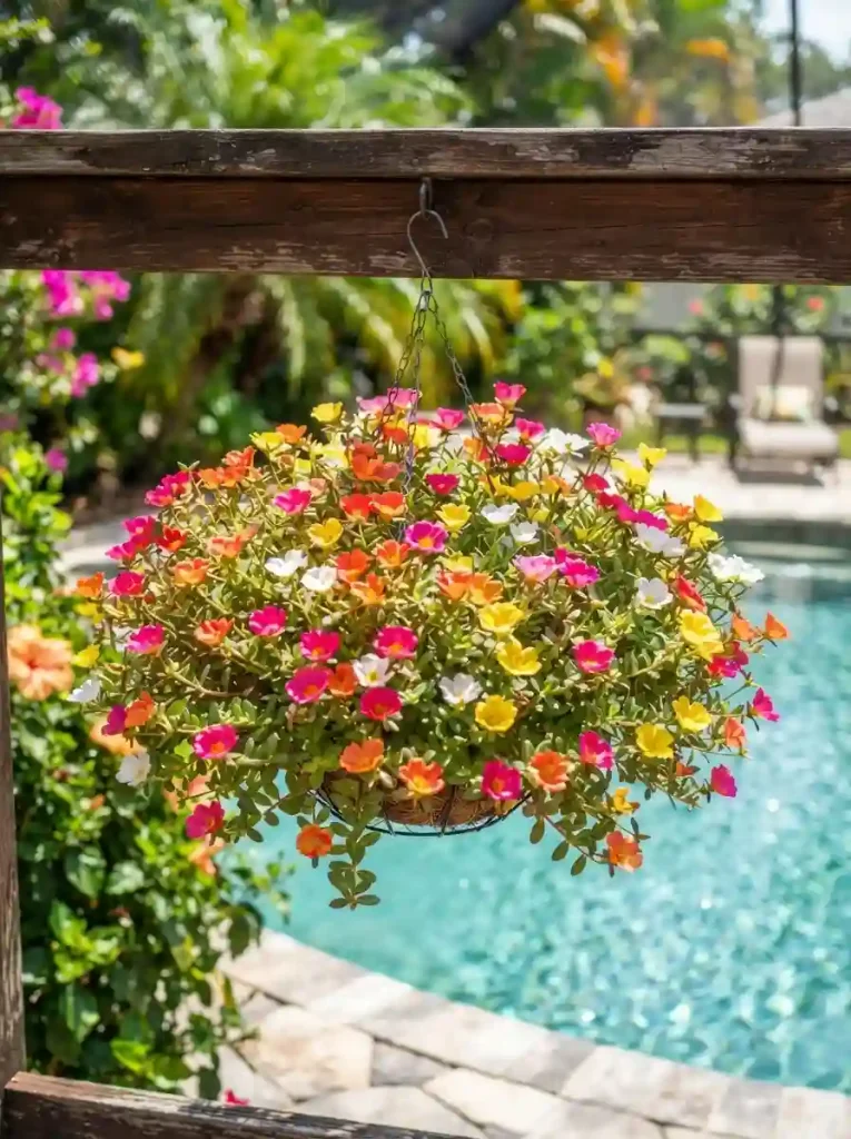 7. Portulaca (Moss Rose)