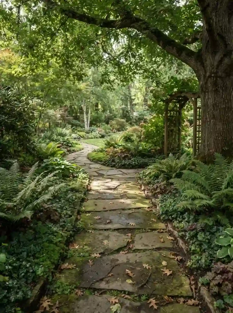 7. Create a Small Woodland Path