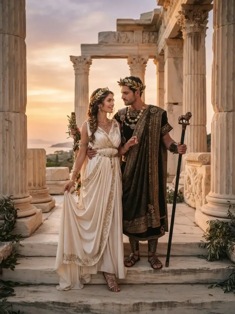8. Greek God and Goddess