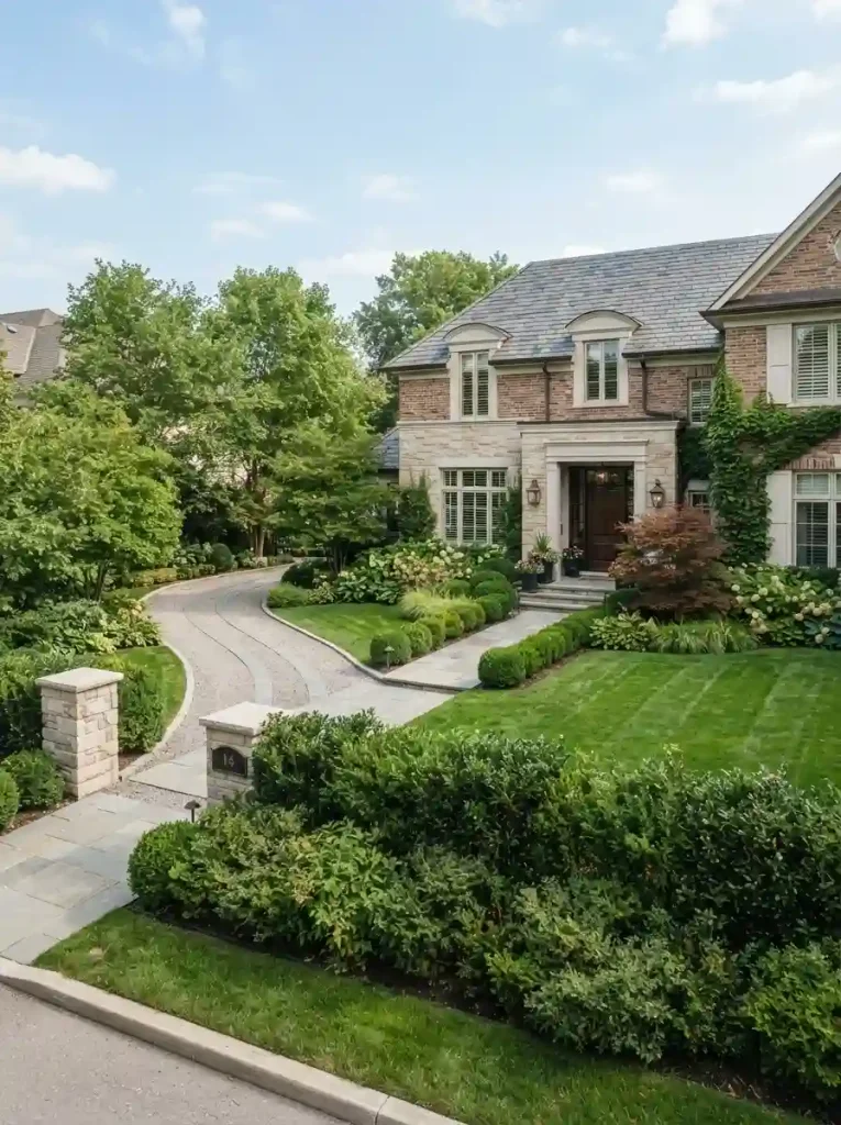 8. Build a Layered Evergreen Hedge