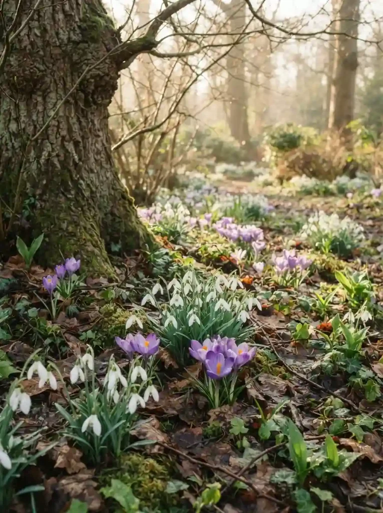 8. Grow Spring Bulbs Beneath Deciduous Trees