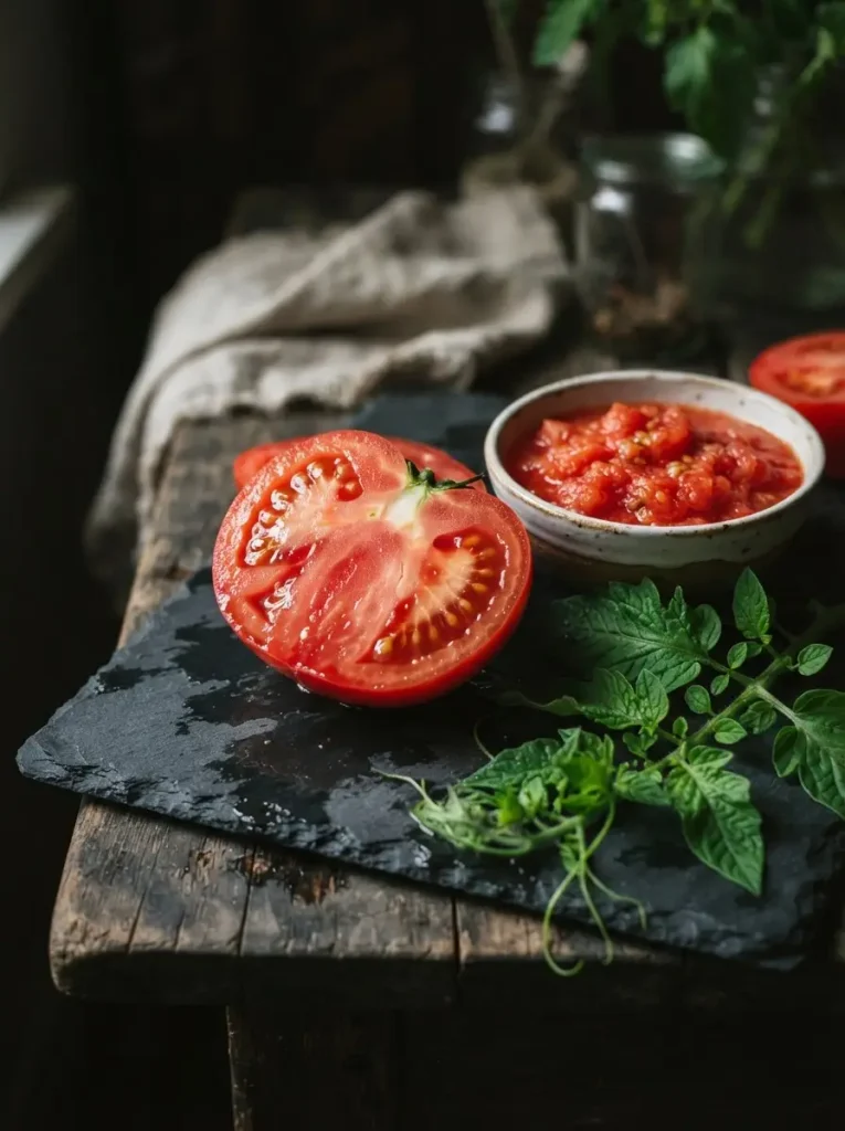 9. Smooth On Fresh Tomato Pulp