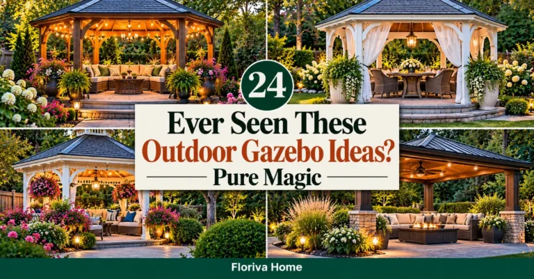 Ever Seen These 24 Outdoor Gazebo Ideas? Pure Magic
