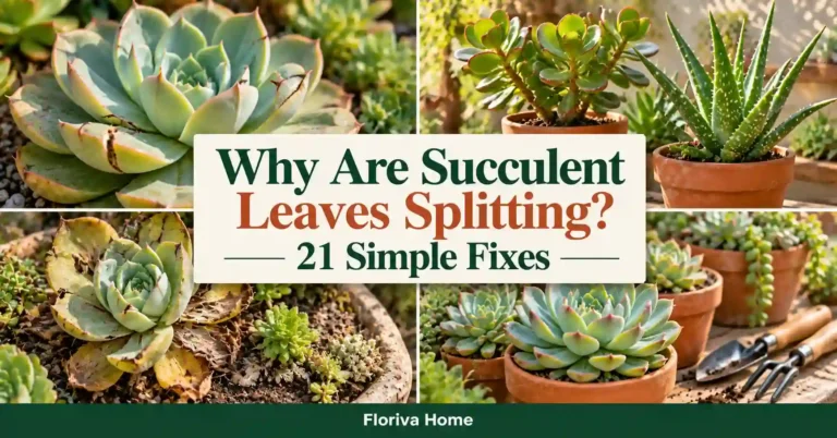 Why Are Succulent Leaves Splitting? 21 Simple Fixes